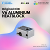 Original E3D V6 Aluminium Heatblock Heater Block